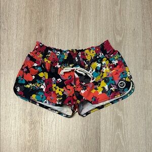 Roxy Tropical Floral Print Free Fall Board Short Sz Small